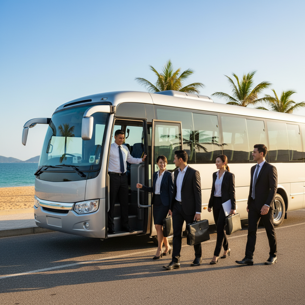 Minibus in Busselton, Australia